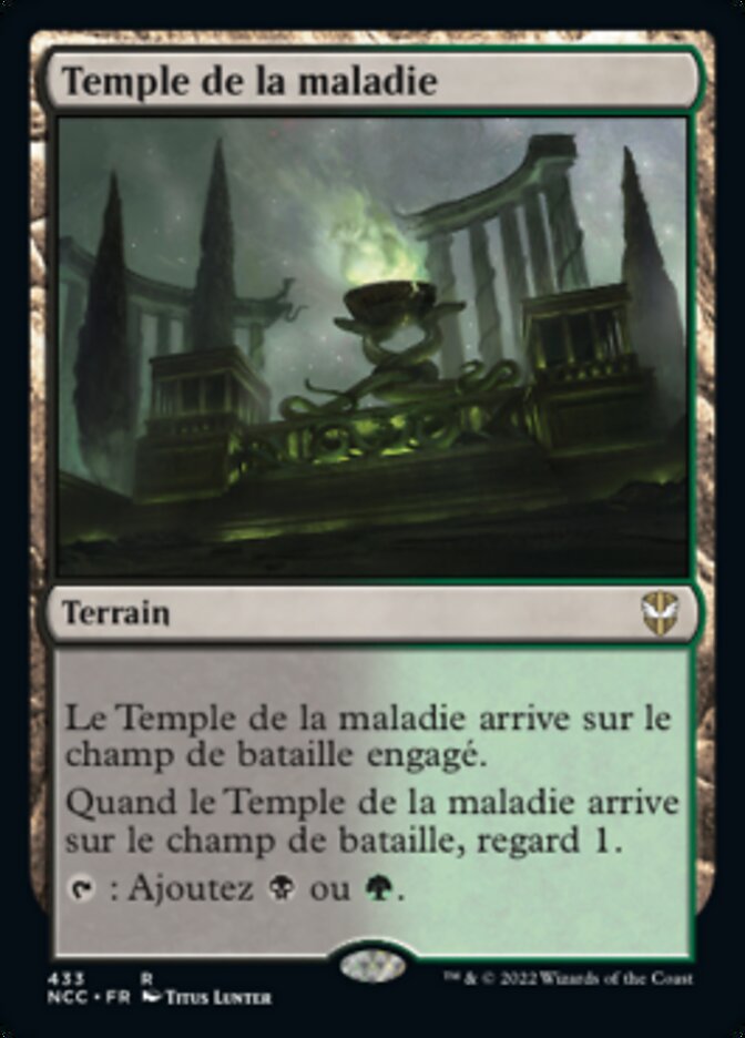 Temple of Malady (New Capenna Commander #433)