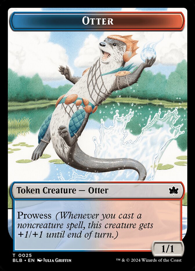 Otter (Bloomburrow Tokens #25)