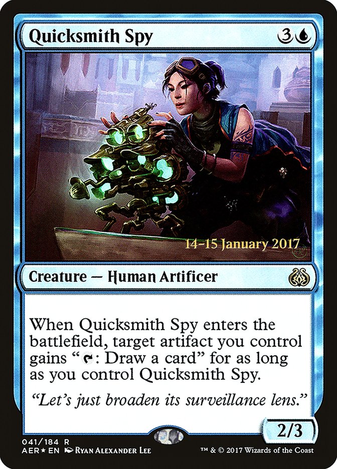 Quicksmith Spy (Aether Revolt Promos #41s)