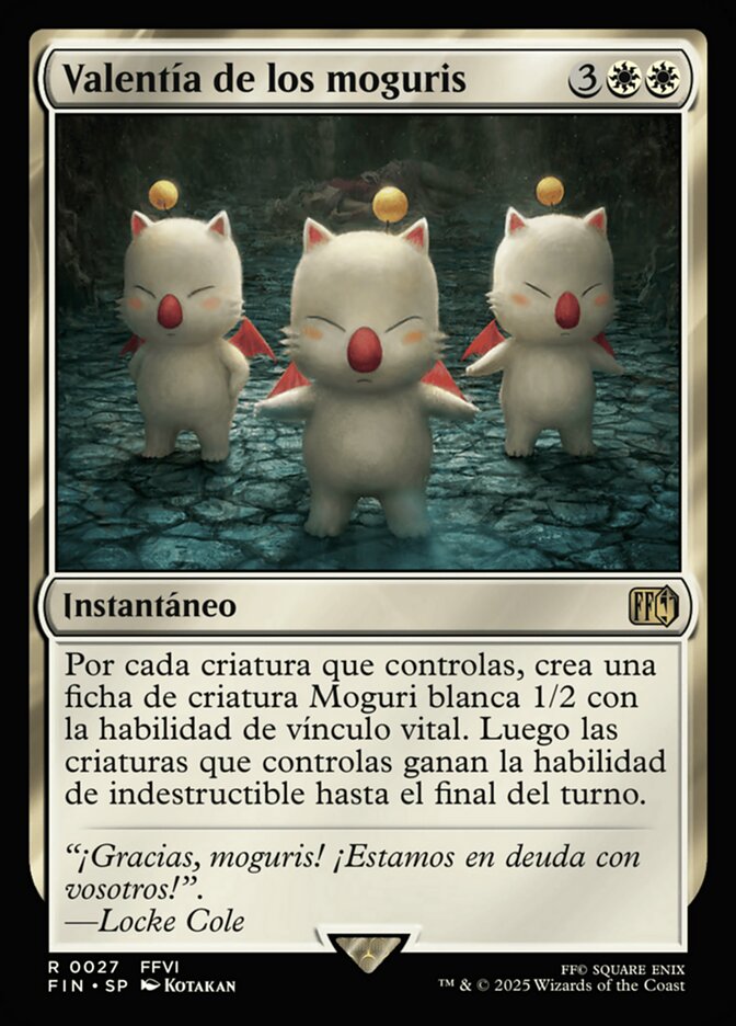 Valentía de los moguris