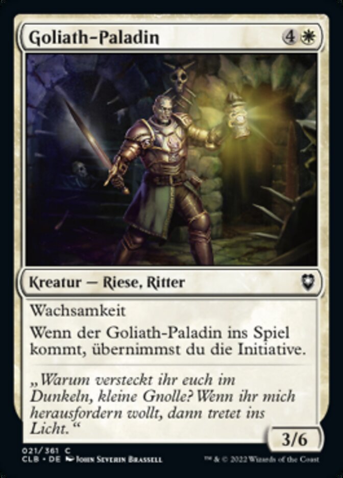 Goliath Paladin (Commander Legends: Battle for Baldur's Gate #21)