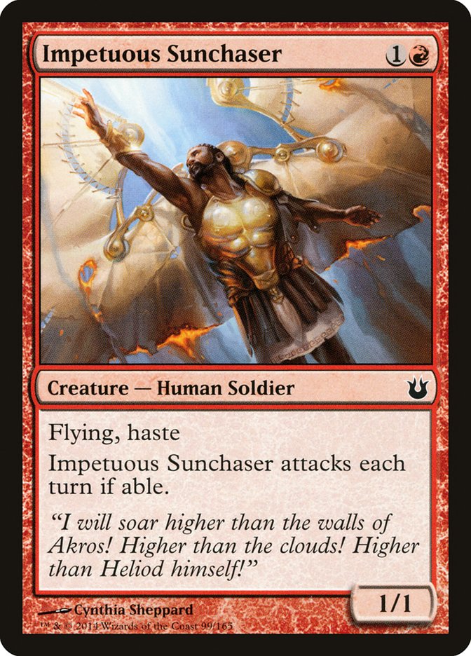 Impetuous Sunchaser (Born of the Gods #99)