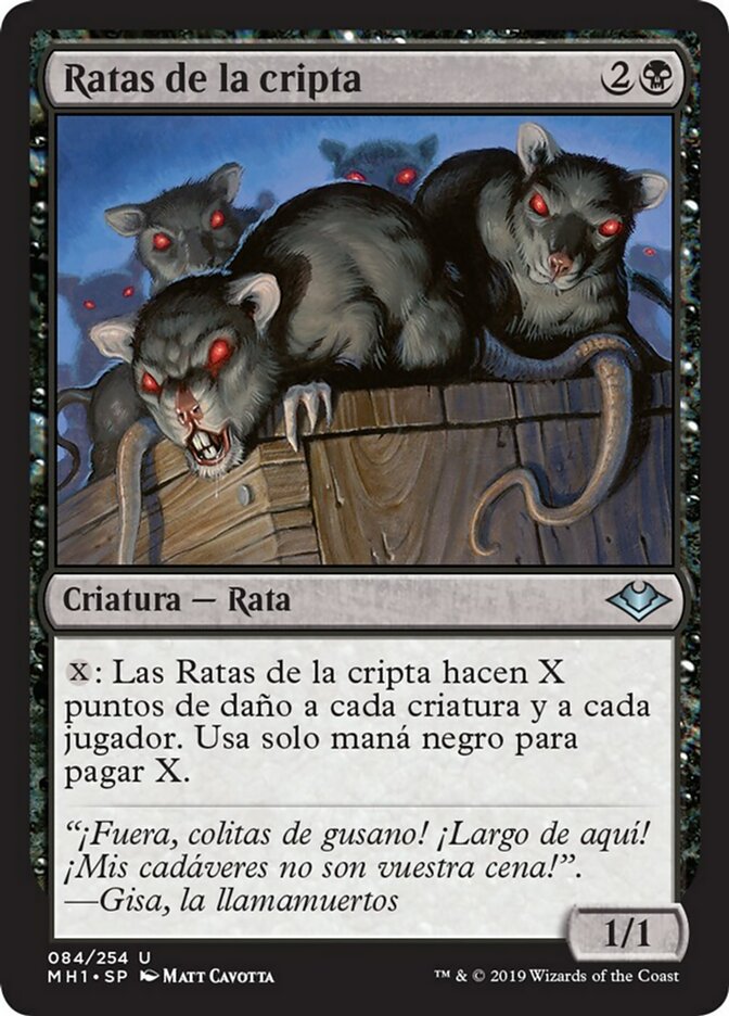 Crypt Rats (Modern Horizons #84)