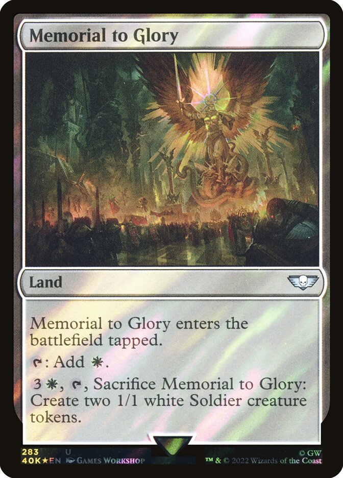 Memorial to Glory (Warhammer 40,000 Commander #283★)