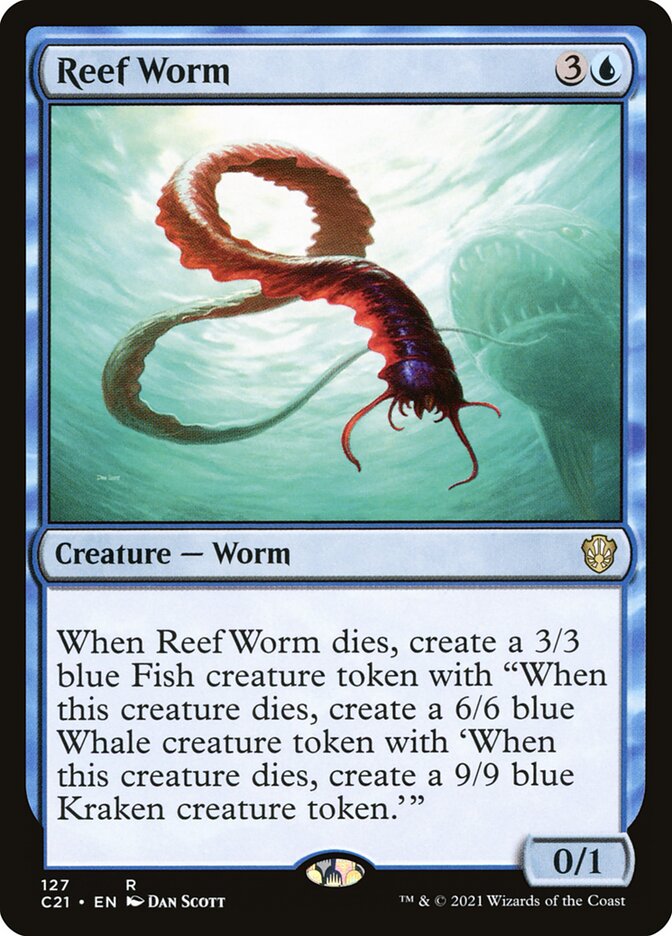 Reef Worm (Commander 2021 #127)