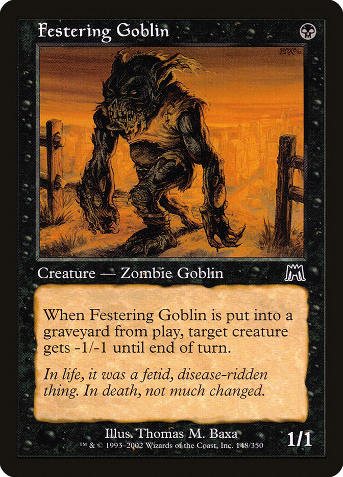 Festering Goblin (Onslaught #148)