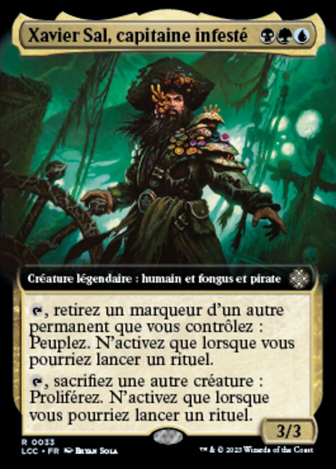 Xavier Sal, capitaine infesté