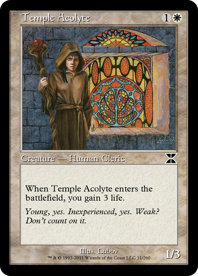 Temple Acolyte (Masters Edition IV #31)