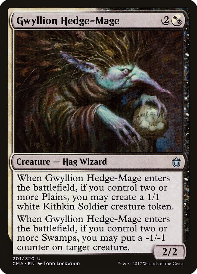 Gwyllion Hedge-Mage (Commander Anthology #201)