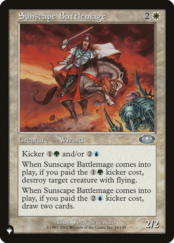 Sunscape Battlemage (The List #PLS-16)