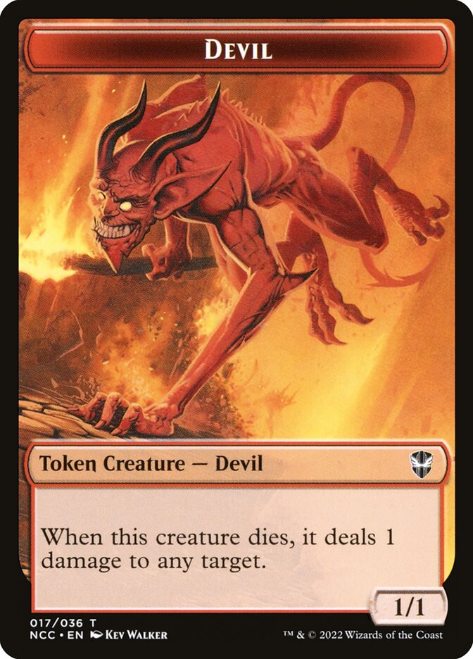 Devil (New Capenna Commander Tokens #17)