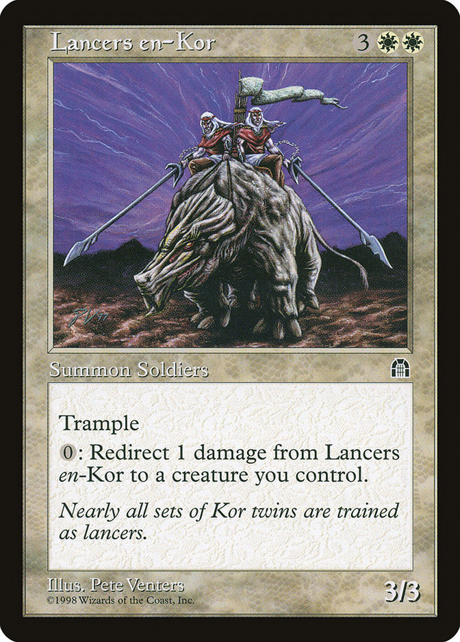 Lancers en-Kor (Stronghold #8)