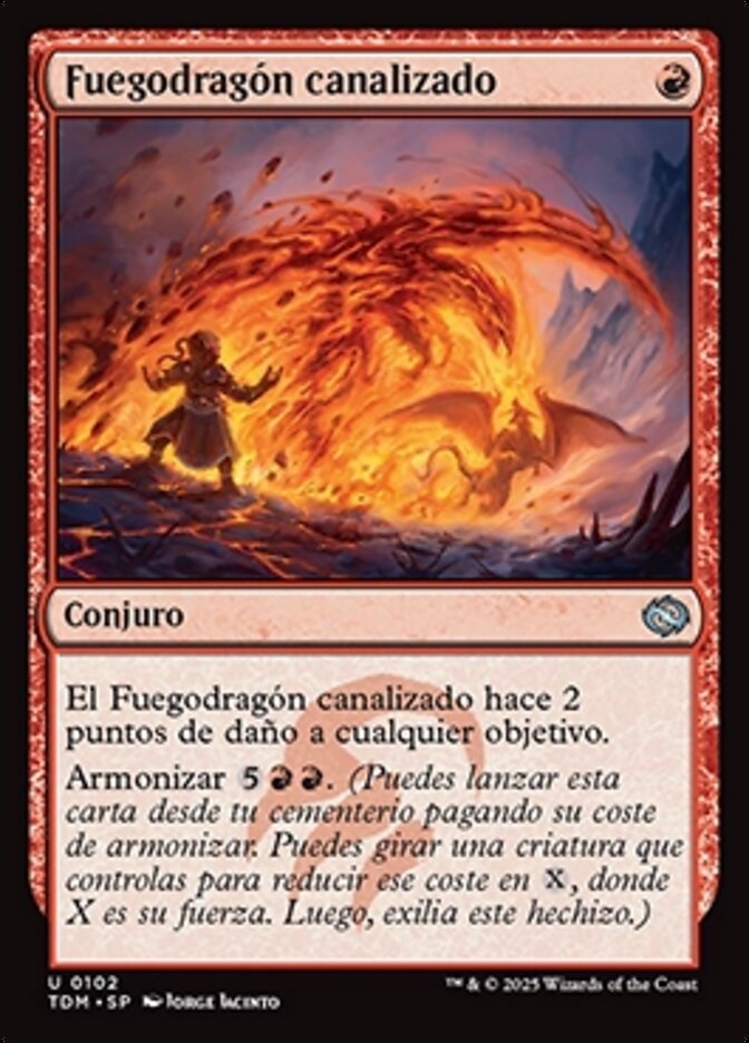 Fuegodragón canalizado