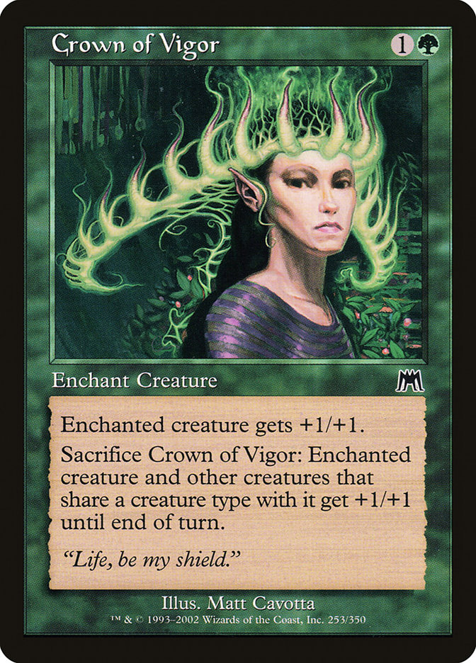 Crown of Vigor (Onslaught #253)