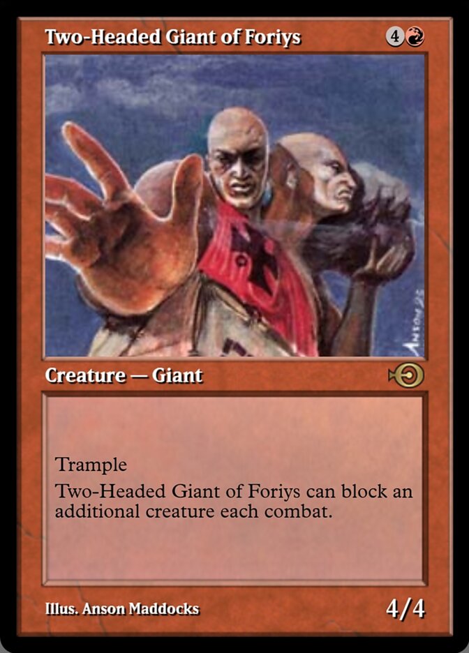 Two-Headed Giant of Foriys (Magic Online Promos #211)