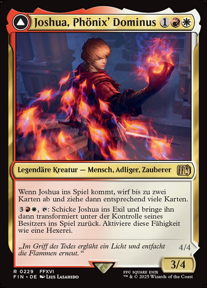 Joshua, Phoenix's Dominant