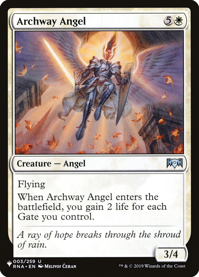Archway Angel (The List #RNA-3)