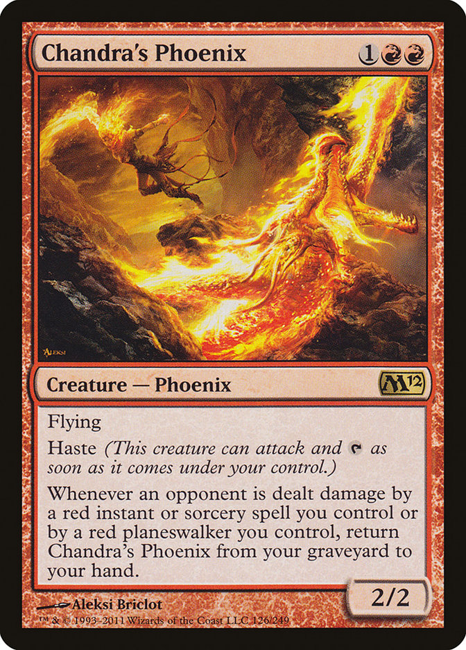Chandra's Phoenix (Magic 2012 #126)