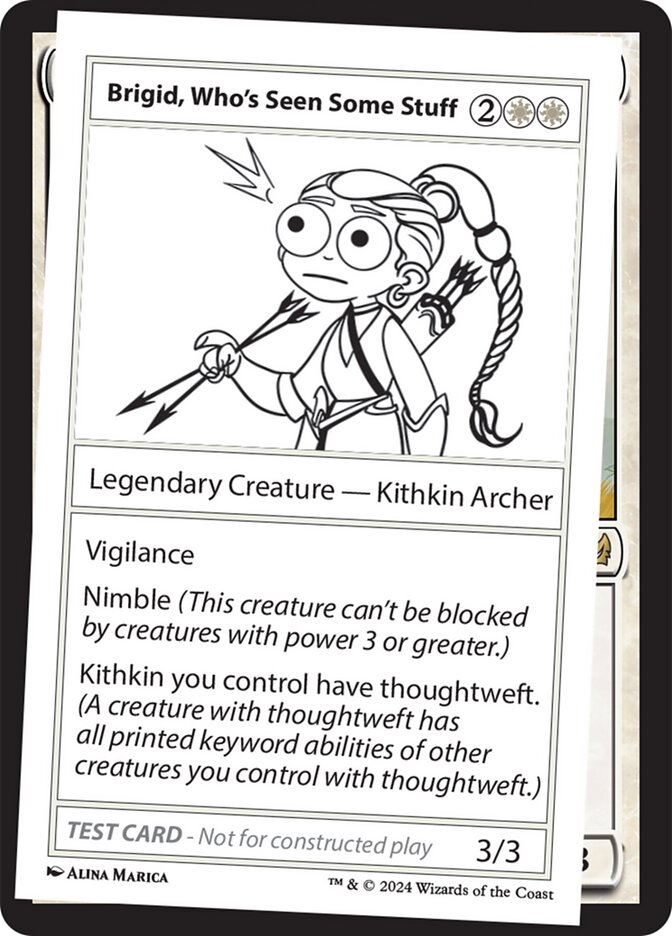 Brigid, Who's Seen Some Stuff (Mystery Booster 2 #274)