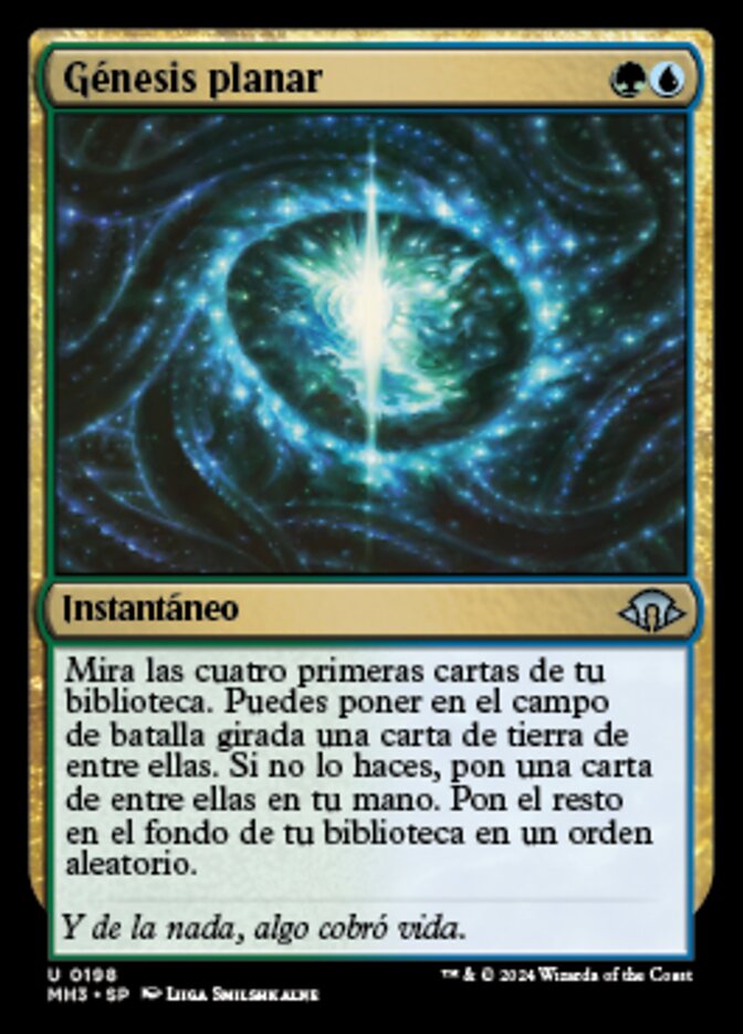 Planar Genesis (Modern Horizons 3 #198)