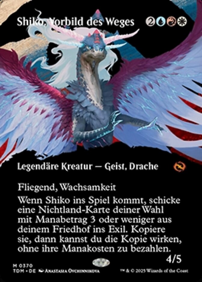 Shiko, Vorbild des Weges