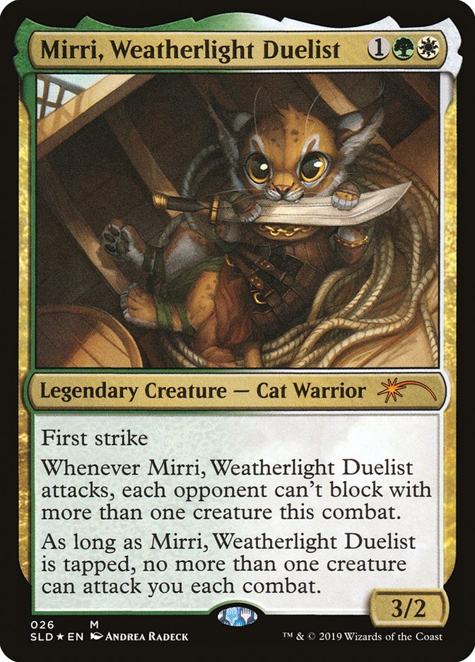 Mirri, Weatherlight Duelist (Secret Lair Drop #26)