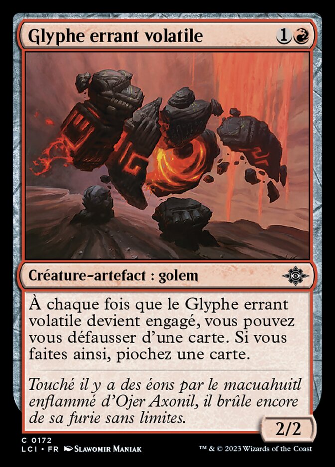 Volatile Wanderglyph (The Lost Caverns of Ixalan #172)