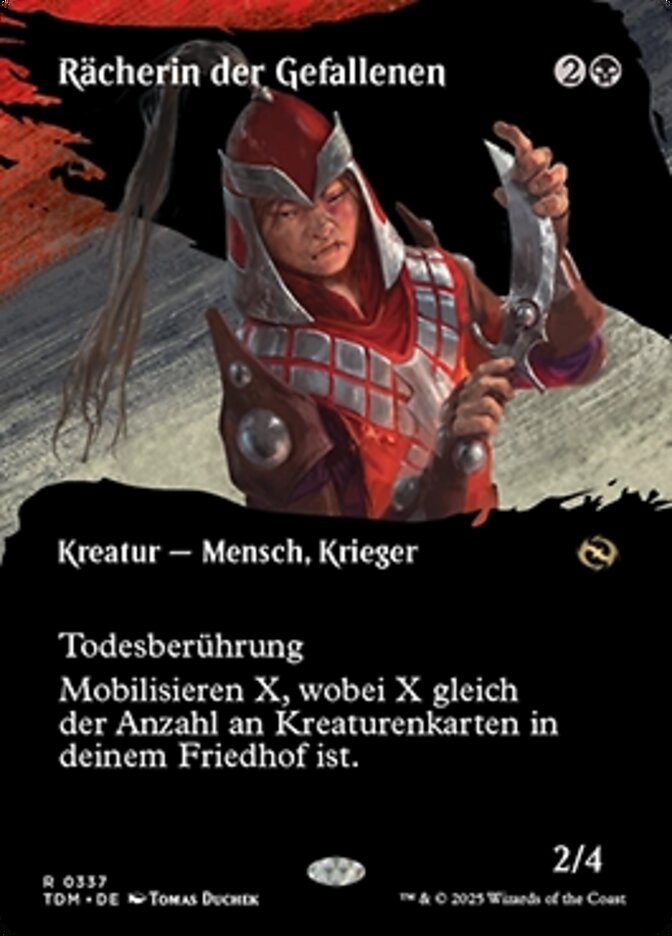 Rächerin der Gefallenen