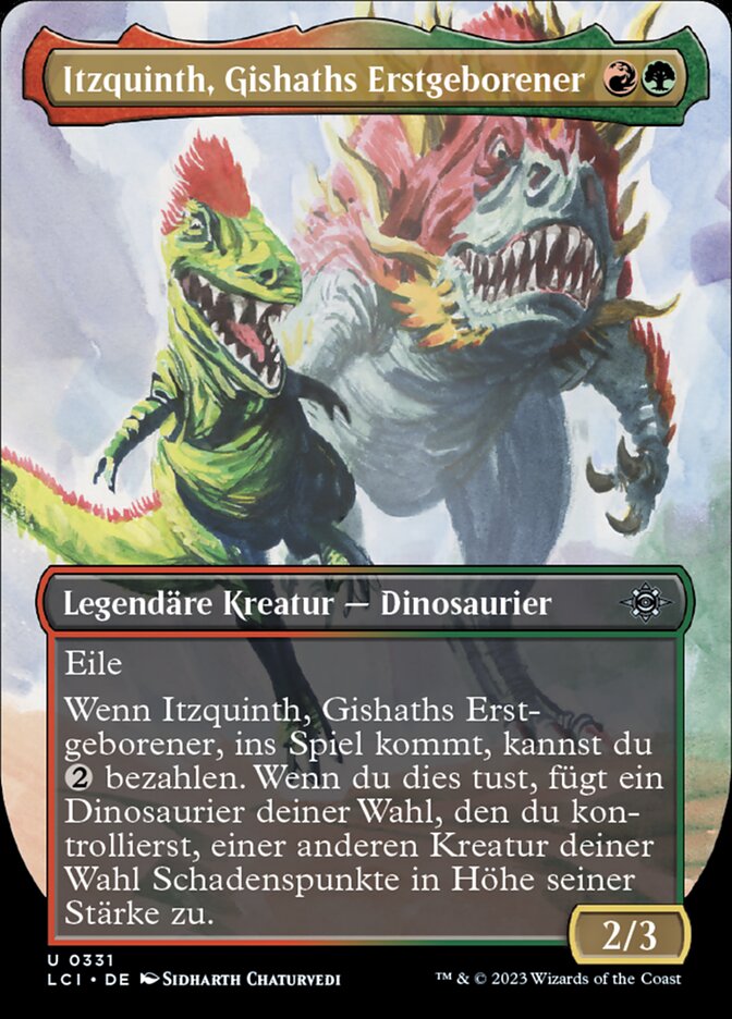 Itzquinth, Firstborn of Gishath (The Lost Caverns of Ixalan #331)