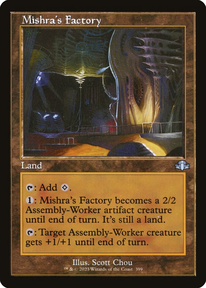 Mishra's Factory · Dominaria Remastered (DMR) #399 · Scryfall 
