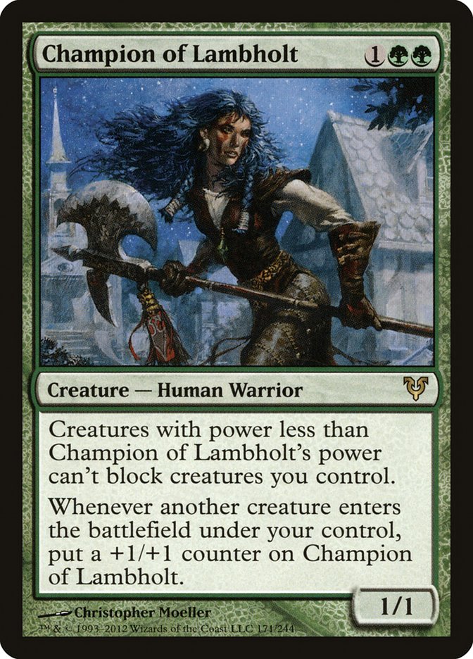 Champion of Lambholt (Avacyn Restored #171)