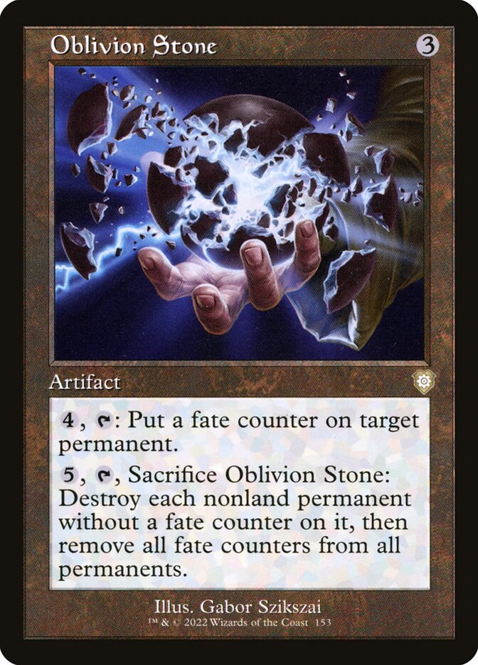 Oblivion Stone (The Brothers' War Commander #153)
