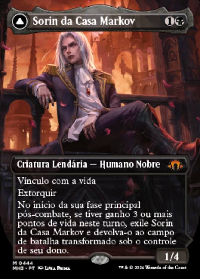 Sorin of House Markov // Sorin, Ravenous Neonate (Modern Horizons 3 #444)