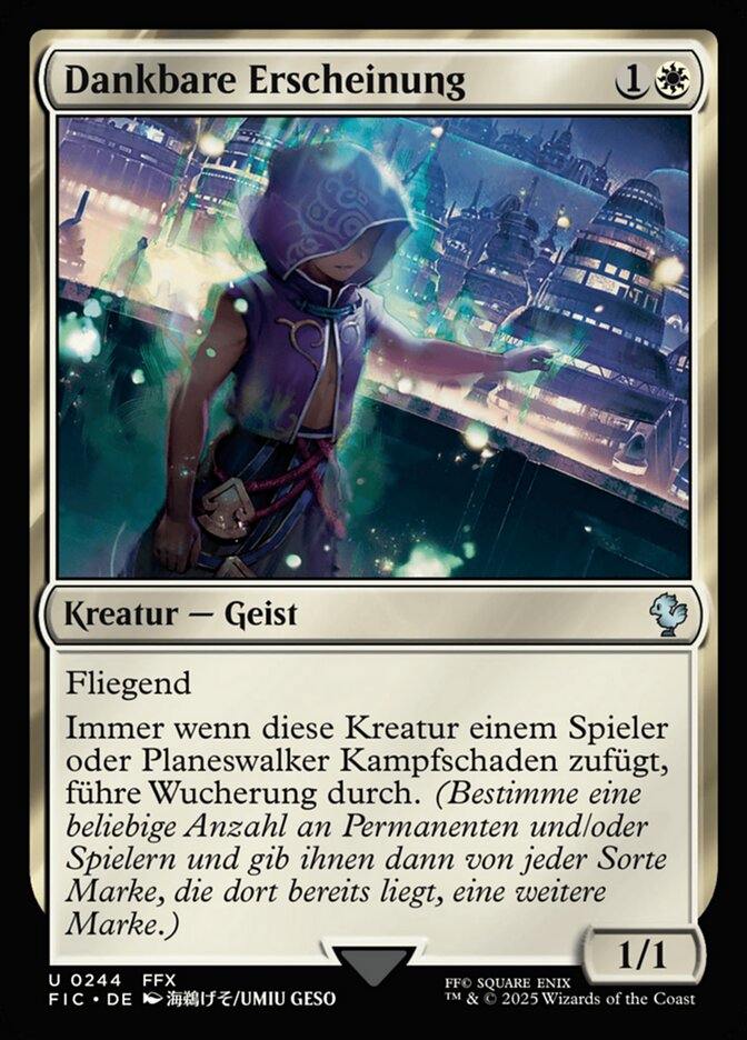 Dankbare Erscheinung