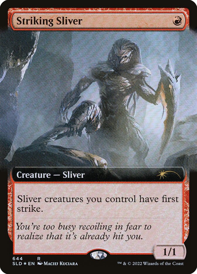 Striking Sliver · Secret Lair Drop (SLD) #644 · Scryfall Magic: The  Gathering Search