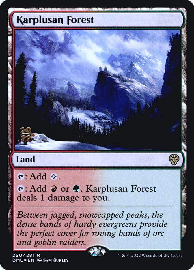 Karplusan Forest – PR Foil