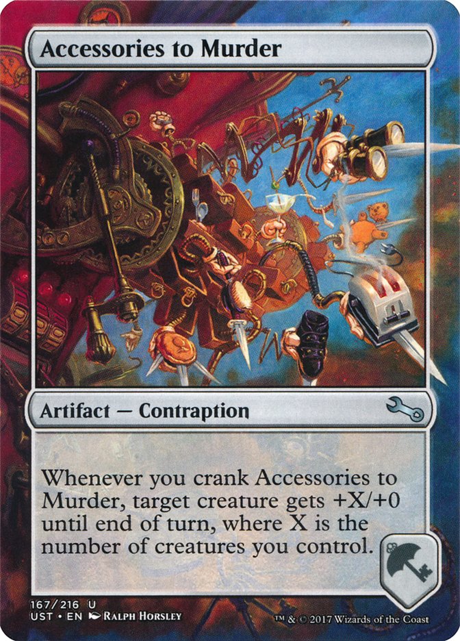 Accessories to Murder (Unstable #167)