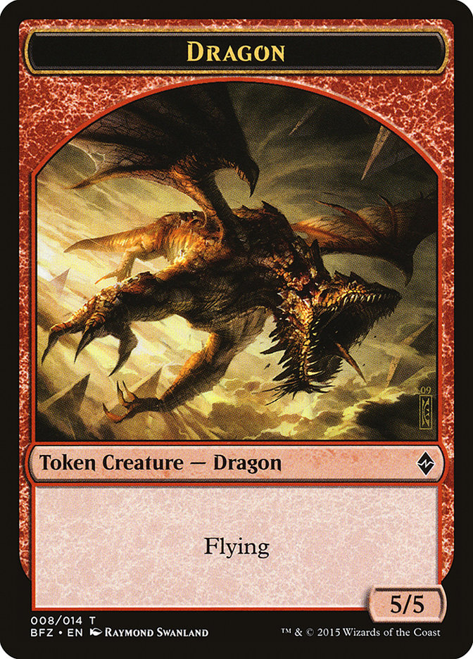 Dragon (Battle for Zendikar Tokens #8)