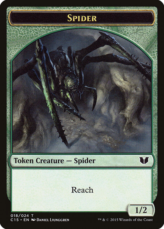 Spider (Commander 2015 Tokens #18)