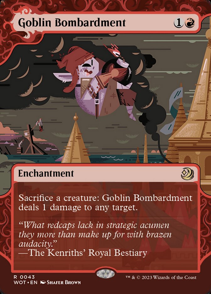 Goblin Bombardment (Wilds of Eldraine: Enchanting Tales #43)