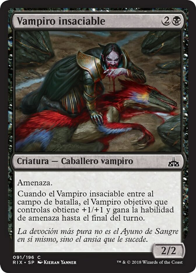 Voracious Vampire (Rivals of Ixalan #91)
