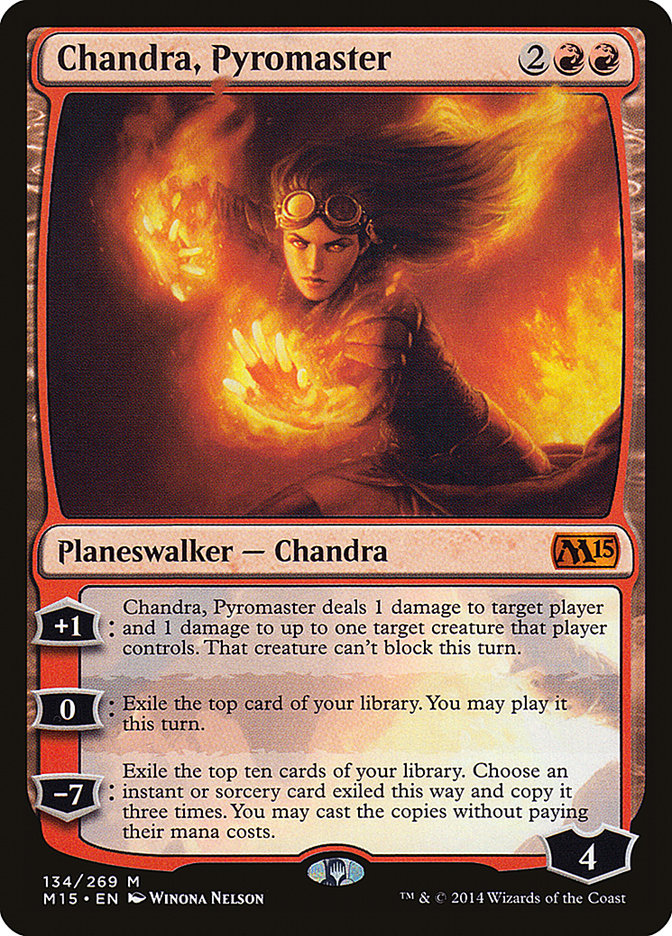 Chandra, Pyromaster • Legendary Planeswalker — Chandra (Archenemy