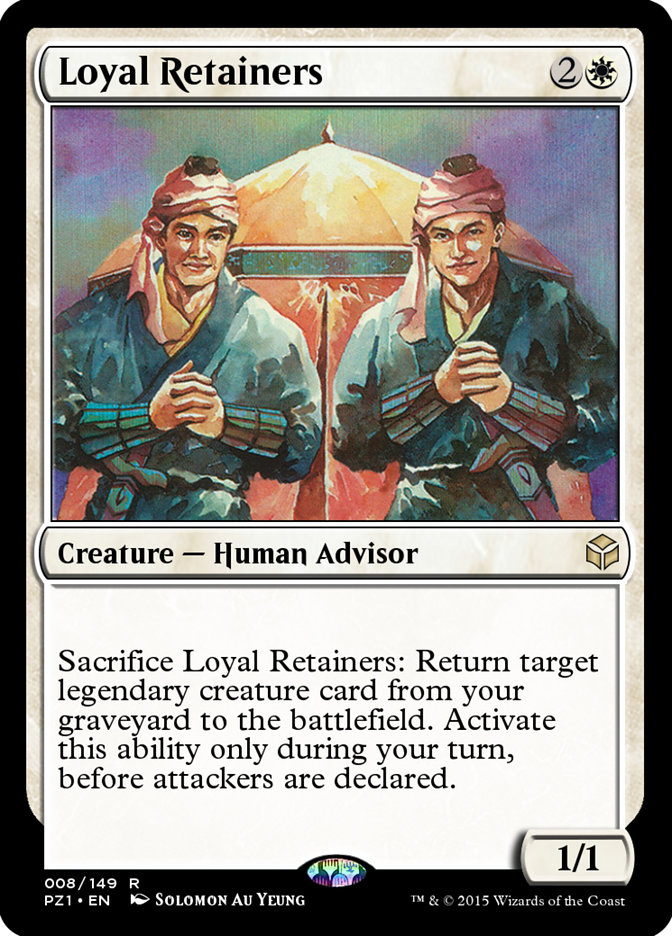 Loyal Retainers (Legendary Cube Prize Pack #8)