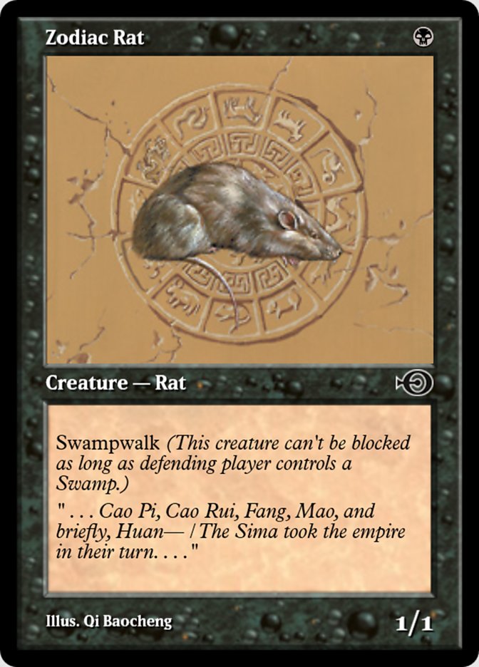 Zodiac Rat (Magic Online Promos #35094)