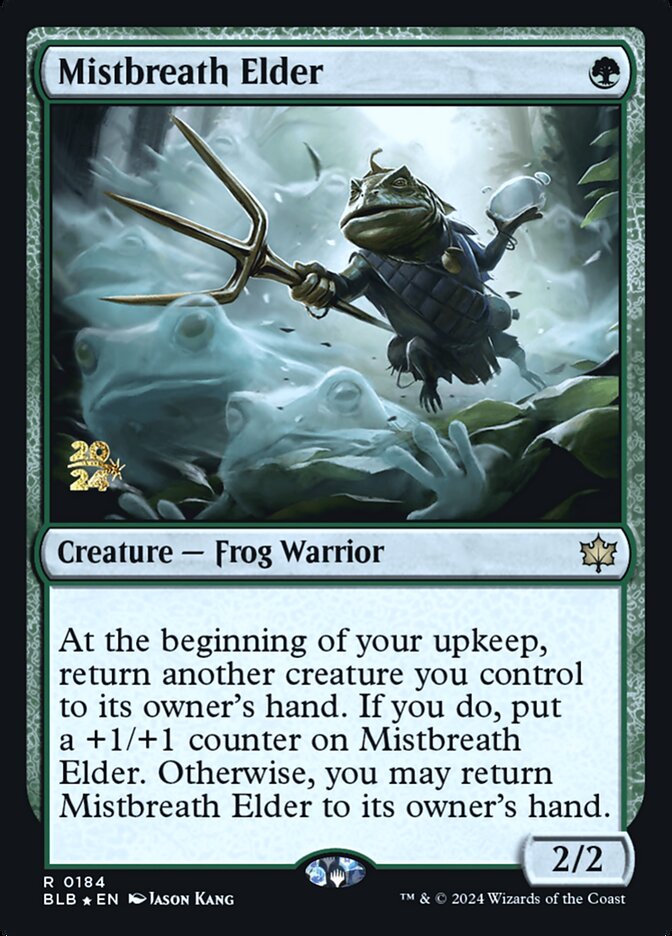 Mistbreath Elder (Bloomburrow Promos #184s)