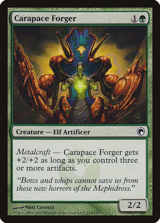 Carapace Forger (Scars of Mirrodin #114)