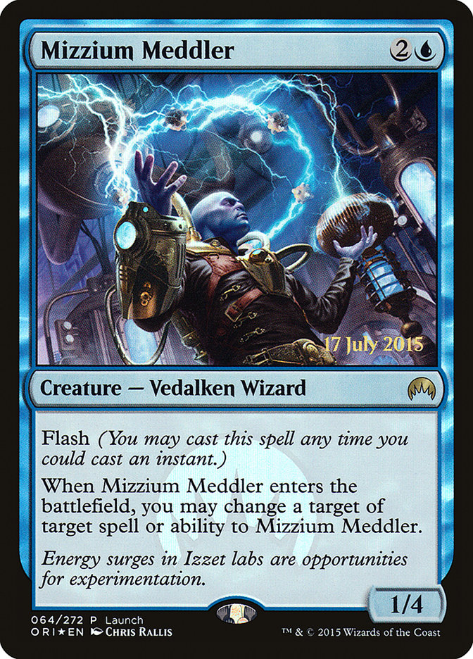 Mizzium Meddler (Magic Origins Promos #64)