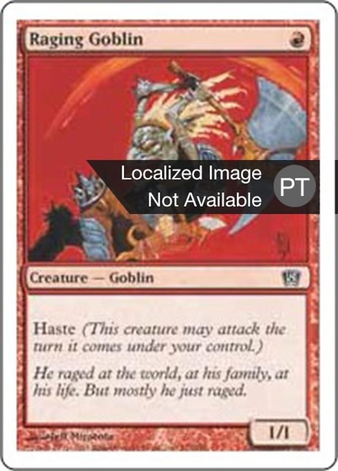 Raging Goblin (Eighth Edition #212)