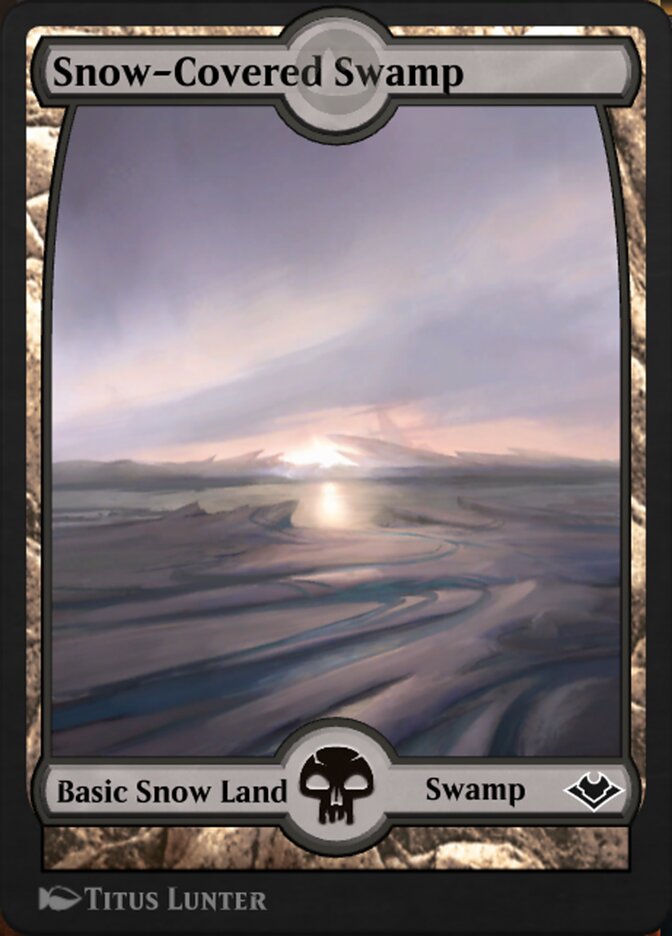 Snow-Covered Swamp (MTG Arena Promos #259)
