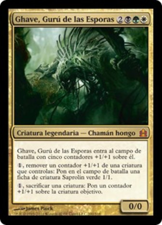 Ghave, Guru of Spores (Commander 2011 #200)